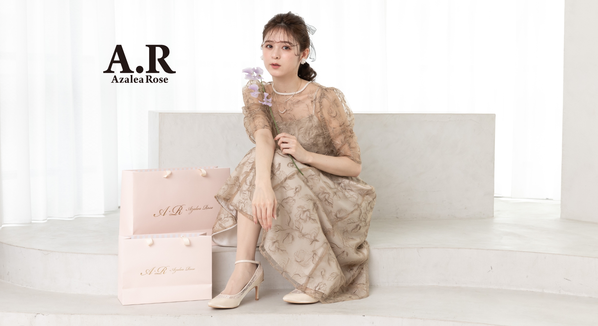 結婚式ドレス　a.r. asalea rose 結婚式ドレス a.r. asalea rose ドレス・セットアップ | a.r.